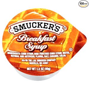 1 packet (60 ml) Breakfast Syrup
