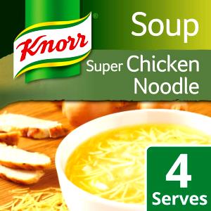 1 packet Chicken with Noodles Soup