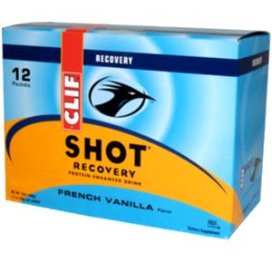 1 packet Clif Shot Recovery Protein Enhanced Drink - French Vanilla