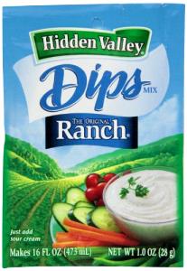1 packet Country Ranch Dressing