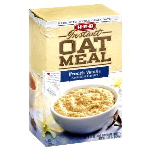1 packet French Vanilla Oatmeal
