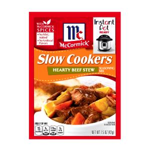 1 packet Hearty Stew Mix