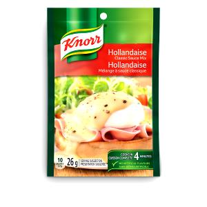 1 Packet Hollandaise Sauce (Dry, Dehydrated, with Butter Fat)