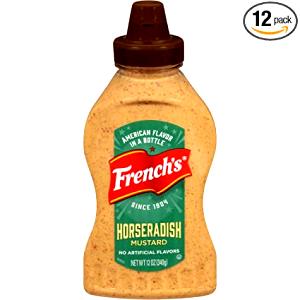 1 Packet Horseradish Mustard