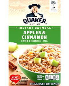 1 packet Instant Oatmeal - Baked Apple
