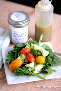 1 Packet Italian Dressing (made with Vinegar and Oil)