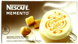 1 packet Memento Caramel Latte