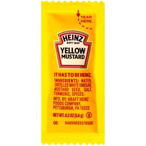 1 Packet Mustard