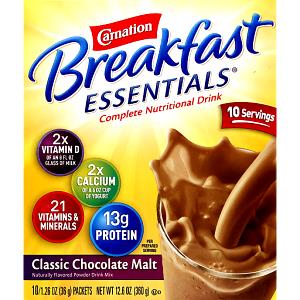 1 Packet Instant Breakfast Mix, Classic Chocolate Malt, No Sugar Added