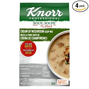 1 Packet, Regular Mushroom Soup (Dry, Dehydrated)