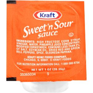 1 Packet Sweet & Sour Sauce, Dehydrated
