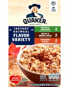 1 Packet Variety Pack Oatmeal