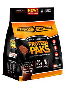 1 pak (28.5 g) Quick Dissolving Protein Paks - Chocolate
