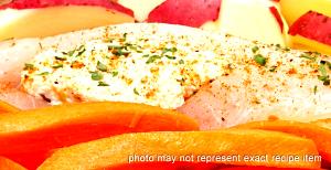 1 pan (142 g) Tilapia with Crab Stuffing