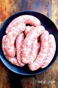 1 pan cooked link (68 g) Hot Italian Sausage