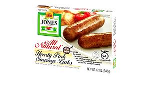 1 pan fried link (41 g) All Natural Hearty Links Pork Sausage