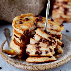 1 Pancake (1-1/2" Dia) Pancakes with Chocolate Chips
