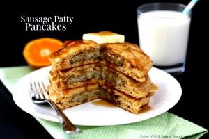 1 Pancake Flour and Milk Patty