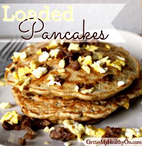 1 pancakes Loaded Pancakes