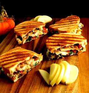 1 panini (12.75 oz) Roasted Turkey Artichoke Panini