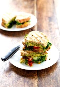 1 panini Avocado & Spinach Power Panini Thin