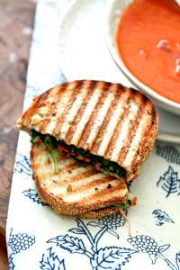 1 panini Hummus Veggie Panini (Small)