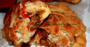 1 Panzerotti Panzerotti with Meat, Vegetables and Cheese