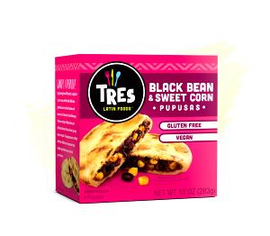 1 papusa (71 g) Black Bean & Sweet Corn Pupusas