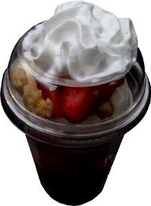 1 parfait (210 g) Strawberry Shortcake Frosty Parfait