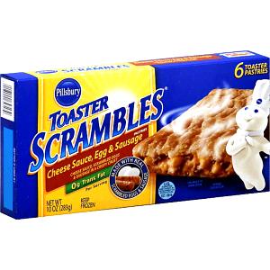 1 pastry (47 g) Toaster Scramble - Reduced Fat Cheese Sauce, Egg & Bacon