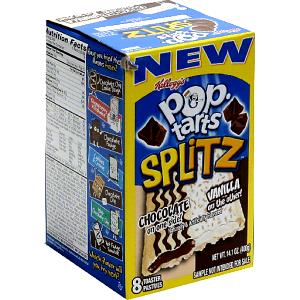 1 pastry (50 g) Pop-Tarts Splitz - Chocolate & Strawberry
