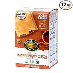 1 pastry (52 g) Organic Frosted Brown Sugar Maple Cinnamon Toaster Pastries