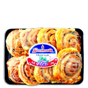 1 pastry (57 g) Raisin Snails