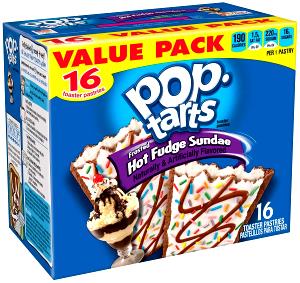 1 Pastry Toaster Pastry, Hot Fudge Sundae