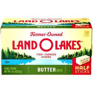 1 Pat (1" Sq, 1/3" High) Unsalted Light Butter Stick