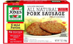 1 pattie Sausage (2 Patties)