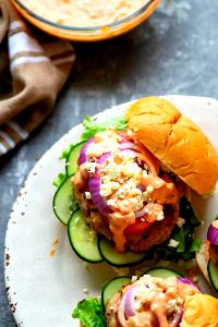 1 patty (113 g) Fire Roasted Red Bell Pepper Chicken Patty