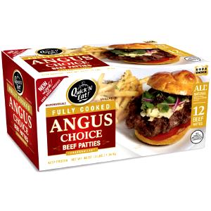 1 patty (113 g) Fully Cooked Angus Choice Beef Patties
