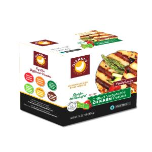 1 patty (113 g) Grilled Chicken Burger Patties