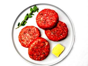 1 patty (113 g) Organic Grass Fed Beef Burgers
