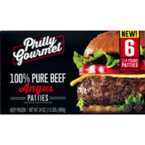 1 patty (114 g) 100% Pure Beef Patties