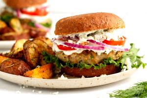 1 patty (119 g) Greek Turkey Burger