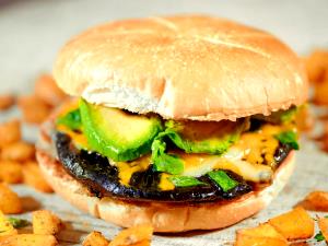 1 patty (130 g) Portobella Mushroom Veggie Burger