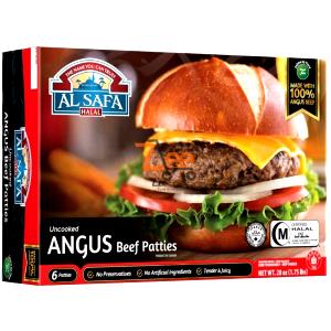 1 patty (140 g) Never Never Angus Beef Burgers
