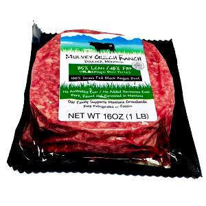 1 patty (151 g) 100% Grass Fed Ground Beef Patties