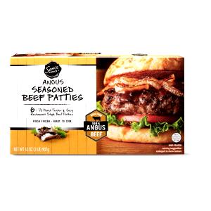 1 patty (151 g) Black Angus Seasoned Patties