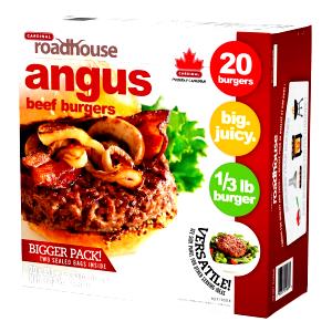 1 patty (151 g) Ground Angus and Beef Patties