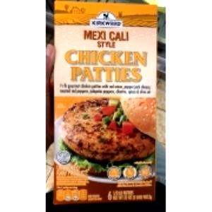 1 patty (151 g) Mexi Cali Style Chicken Patties