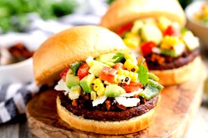 1 patty (2.6 oz) Southwest Black Bean Veggie Burger