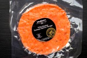 1 patty (4 oz) BBQ Salmon Burgers